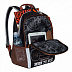 Рюкзак школьный GRIZZLY RB-051-1 /5 black/terracotta