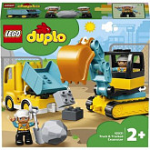 Конструктор LEGO Duplo Грузовик и гусеничный экскаватор 10931
