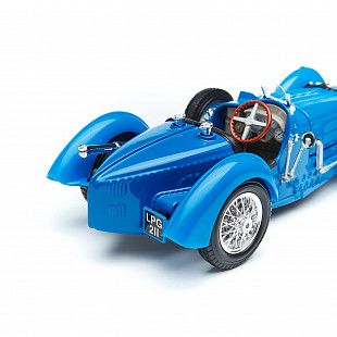 Коллекционная машина Bburago 1:18 Bugatti Type 59 1934 (18-12062) blue