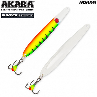 Блесна зимняя Akara Ice Nokka 60 6-Sil/Sil AI-NOK-60-6-SIL/SIL