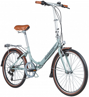 Велосипед Novatrack Aurora 24" (2020) 24FAURORA6S.BL20 light blue