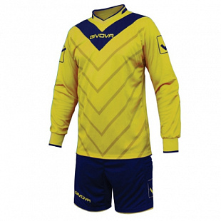 Футбольная форма Givova Sanchez KITP005 yellow/blue