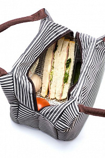 Термосумка для ланч-бокса Bradex "Горячий обед" TK 0260 Black 