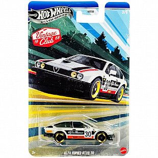 Машинка Hot Wheels Vintage Racing Club Alfa Romeo GTV6 30 (HRT81 JKY30)