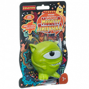 Игрушка-антистресс Bondibon Монстр Липучка Зубастик ВВ4300