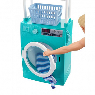 Игровой набор Barbie Ken в прачечной FYK51 FYK52