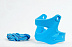 Набор запчастей (кафы и шнурки) Powerslide Cuff FSK 900730 cyan