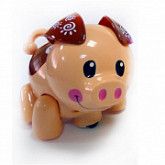 Музыкальная игрушка Свинка EM-091A Brown