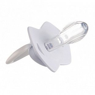 Пустышка Canpol babies Royal Baby Силиконовая Симметричная 0-6 мес., 2 шт. (22/650_blu) blue