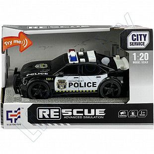 Машинка Ausini Police (A1116-2)