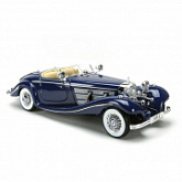 Масштабная модель автомобиля Maisto 1:18 Мерседес Бенц 500 K родстер (1936) (36862) blue