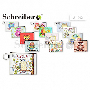Косметичка Schreiber Совы в ассортименте S 1012