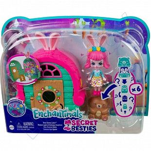 Игровой набор Enchantimals Секретные лучшие друзья Хижина Бри Кроли (GTM47)