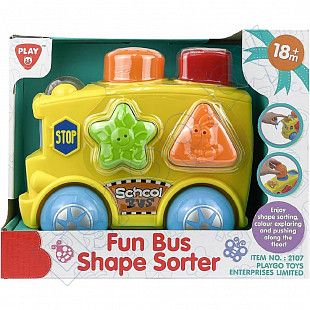 Игровой набор PlayGo Автобус сортер (2107) №2