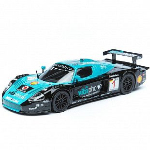 Коллекционная машина Bburago 1:24 Race Maserati MC12 (18-28004) blue/black