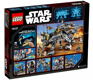 Конструктор LEGO Шагающий штурмовой вездеход АТ-ТЕ капитана Рекса 75157
