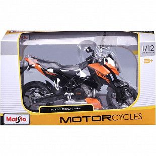 Мотоцикл Maisto 1:12 KTM 690 Duke 31101 (20-09265) orange