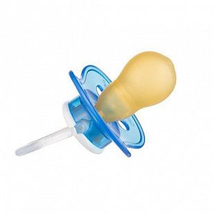 Пустышка круглая латексная Canpol babies Love&Sea 0-6 мес. (22/606) blue