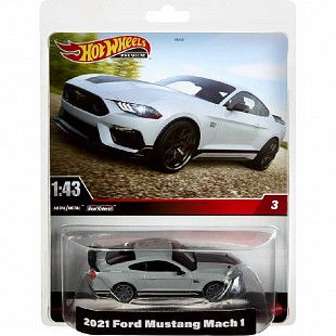 Машинка Hot Wheels Premium 1:43 2021 Ford Mustang Mach 1 Duzy (HMD41 HMD45)