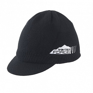 Шапка с козырьком Force Winter 903055 black