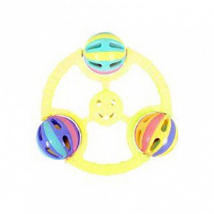 Погремушка Бубен 929-13A Yellow