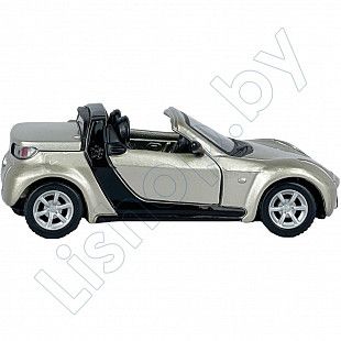 Машинка инерционная Maisto 1:31 Smart Roadster (21001) gold