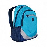 Рюкзак школьный GRIZZLY RD-953-1 /1 light blue/blue