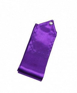 Лента для художественной гимнастики Amely AGR-201 6 м с палочкой Purple