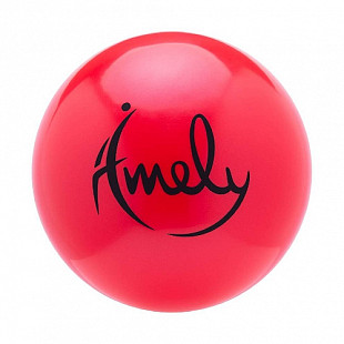 Мяч для художественной Amely AGB-301 15 см red
