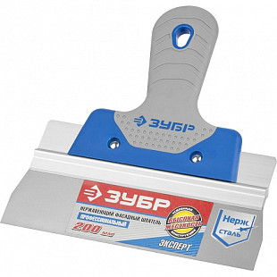 Шпатель нерж. фасад. Зубр Эксперт 200 мм 10049-20_z02