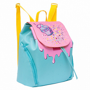Городской рюкзак GRIZZLY RD-749-1 /2 light blue/pink