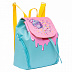 Городской рюкзак GRIZZLY RD-749-1 /2 light blue/pink