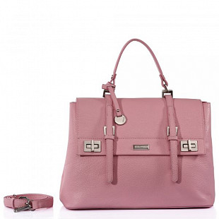 Женская сумка из кожи Pola 9046 pale pink