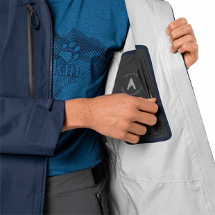 Куртка мужская Jack Wolfskin Exolight Pro Jacket M dark indigo