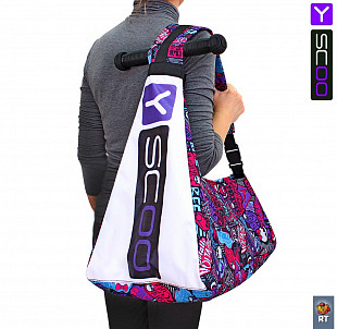 Сумка-чехол для самоката Y-Scoo Fantastic Forever white/purple
