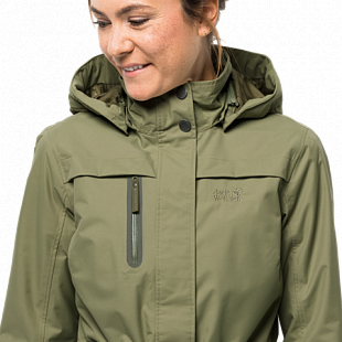 Куртка женская Jack Wolfskin Kimberley Parka khaki