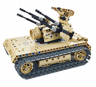 Конструктор Qihui Зенитный танк 8012 на радиоуправлении