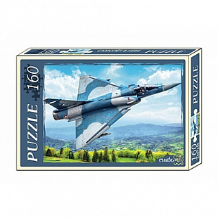 Пазлы Рыжий Кот Самолет в небе П160-6363