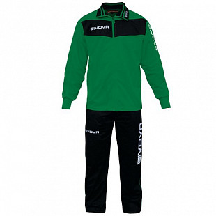 Спортивный костюм Givova Tuta Vela TR019 green/black