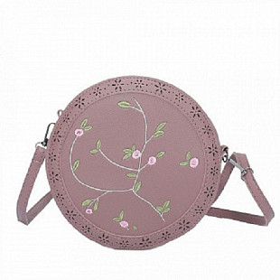 Сумка городская Ors Oro CS-0028 /2 dark fawn pink