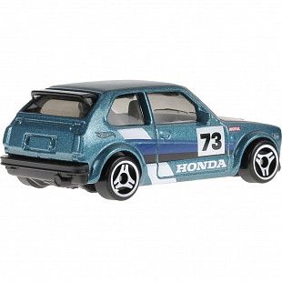 Машинка Hot Wheels Базовой коллекции '73 Honda Civic Custom 90/250 (5785 HTD62) mainline 2024