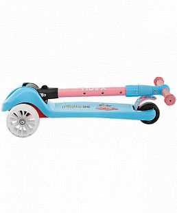 Самокат 3-х колесный Ridex Juicy R 120/80 мм blue/pink
