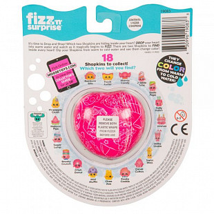 Шипучее сердечко Moose Fizz N Surprise 19083 Shopkins