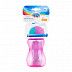 Поильник Canpol babies спортивный со складывающейся трубочкой 12м+ 270 мл (56/109_pin) pink