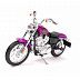 Мотоцикл Maisto 1:18 Harley Davidson 2013 XL 1200V Seventy-Two (31360) violet