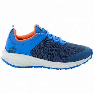 Полуботинки детские Jack Wolfskin Coogee Low K blue / orange