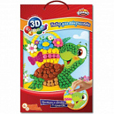 Набор для детского творчества Dalis Раскраска из пластилина Черепашонок МС-310