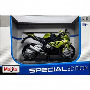 Масштабная модель мотоцикла Maisto 1:18 BMW S 1000 RR (39300)