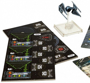 Настольная игра Hobby World Star Wars. X-Wing. Расширение TIE-Перехватчик 1209