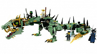 Конструктор LEGO Лего Механический Дракон Зеленого Ниндзя 70612